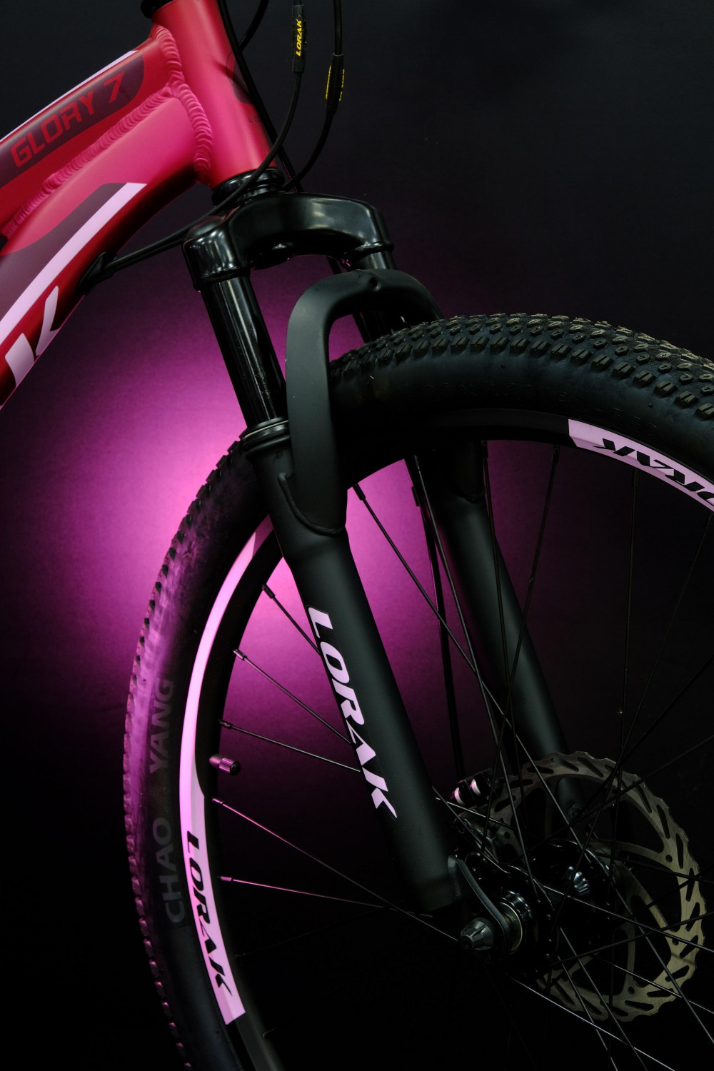 Lorak Glory 7 Матовый Фиолетовый/Розовый рама 17 (на рост 155-173)