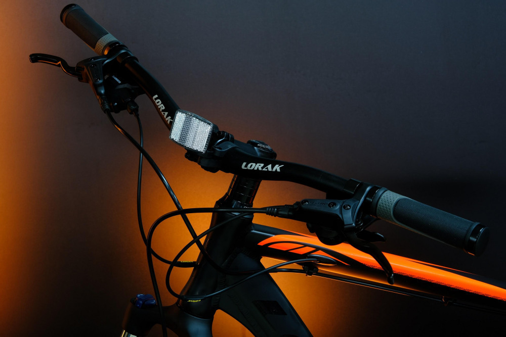 Lorak 6.0 Матовый Чёрный/Оранжевый рама 21 (на рост 183-190)