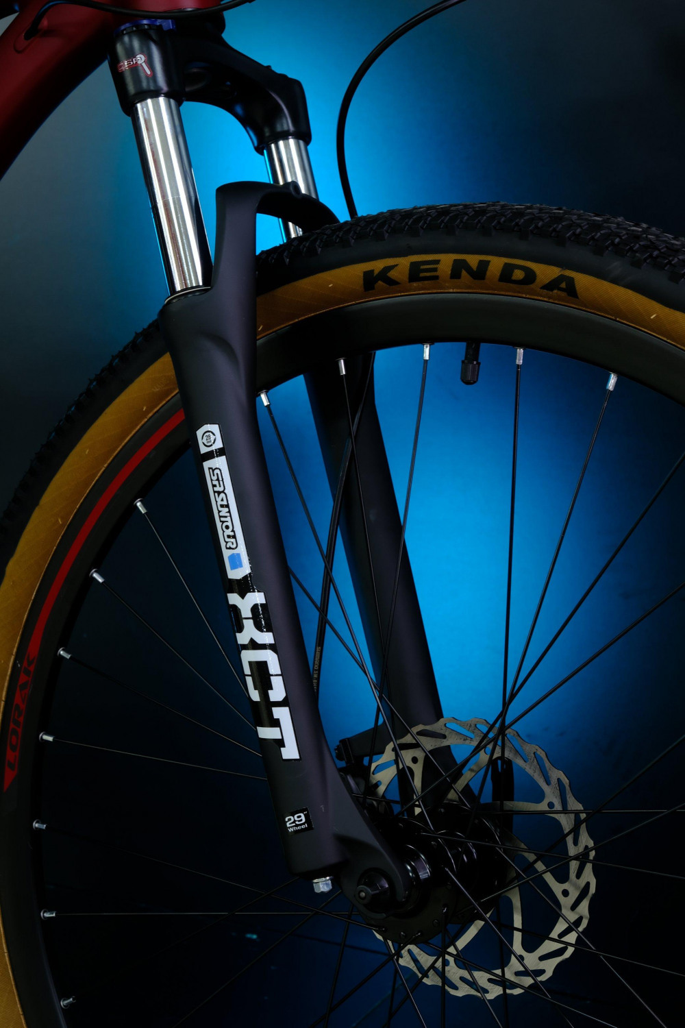 LORAK Sel 9300 Матовый Красный/Серый 20р (на рост 175-185)