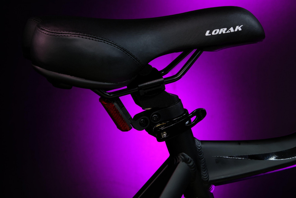 LORAK GLORY 300 8 sp Матовый Чёрный/Розовый 15р (на рост 141-160)